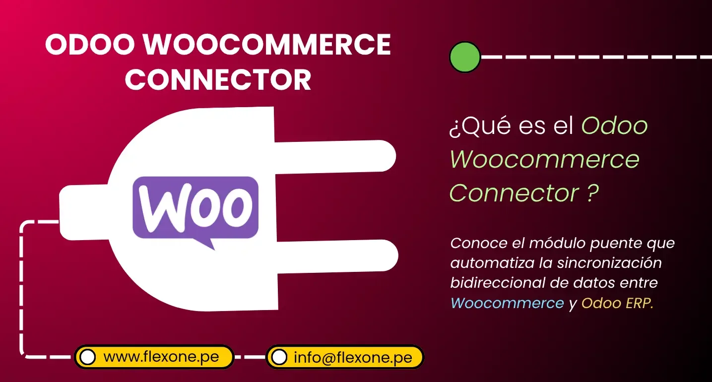 Portada blog Odoo Woocommerce Connector modulo odoo