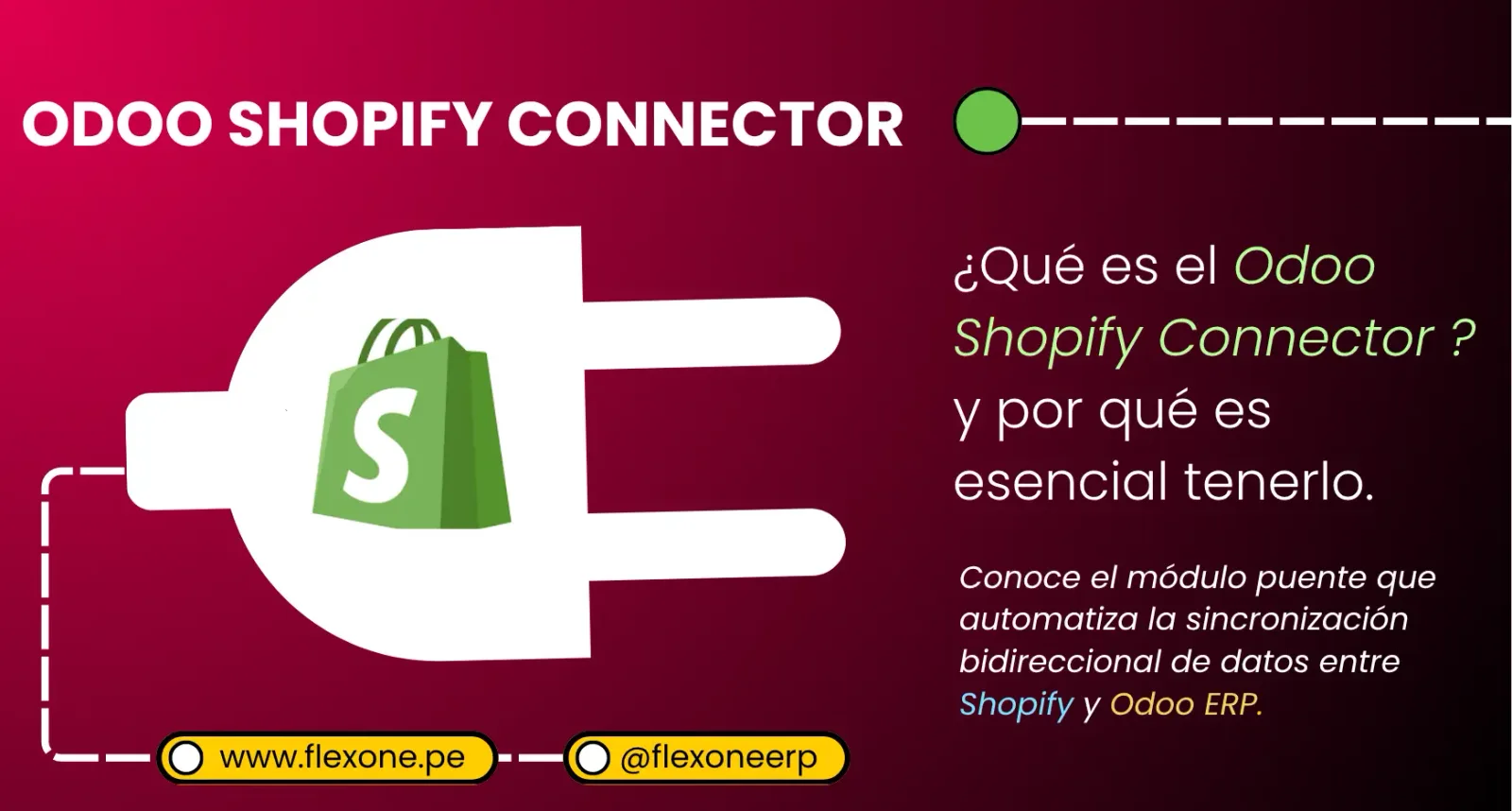Portada blog Odoo Shopify Connector modulo odoo